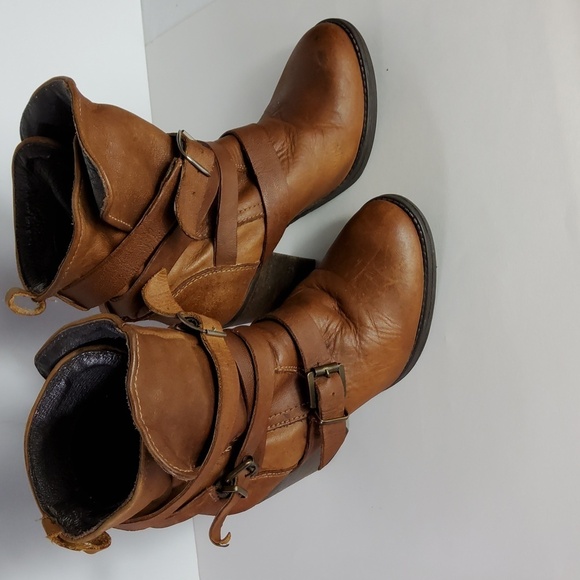 Steve Madden Yale Strapped Ankle Boots Sz not marked - Picture 8 of 8